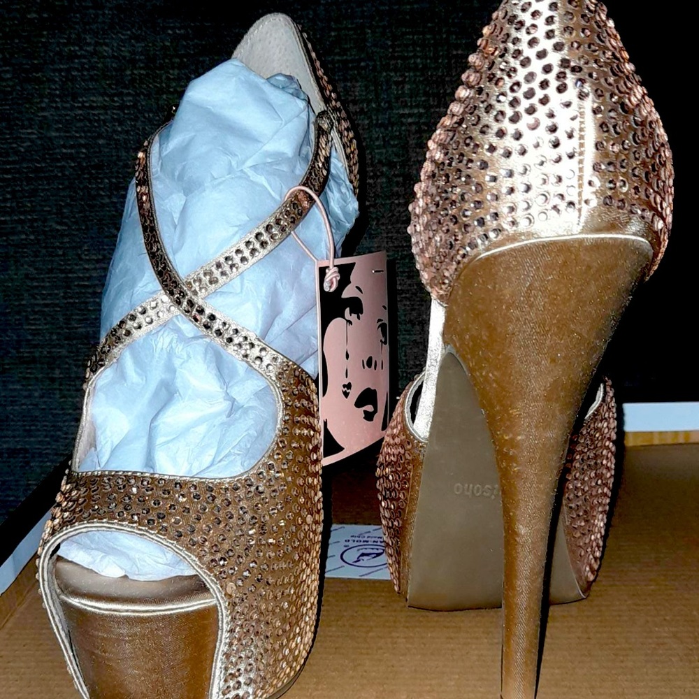 ZIGINY SOHO Rhinestone Heels 👠